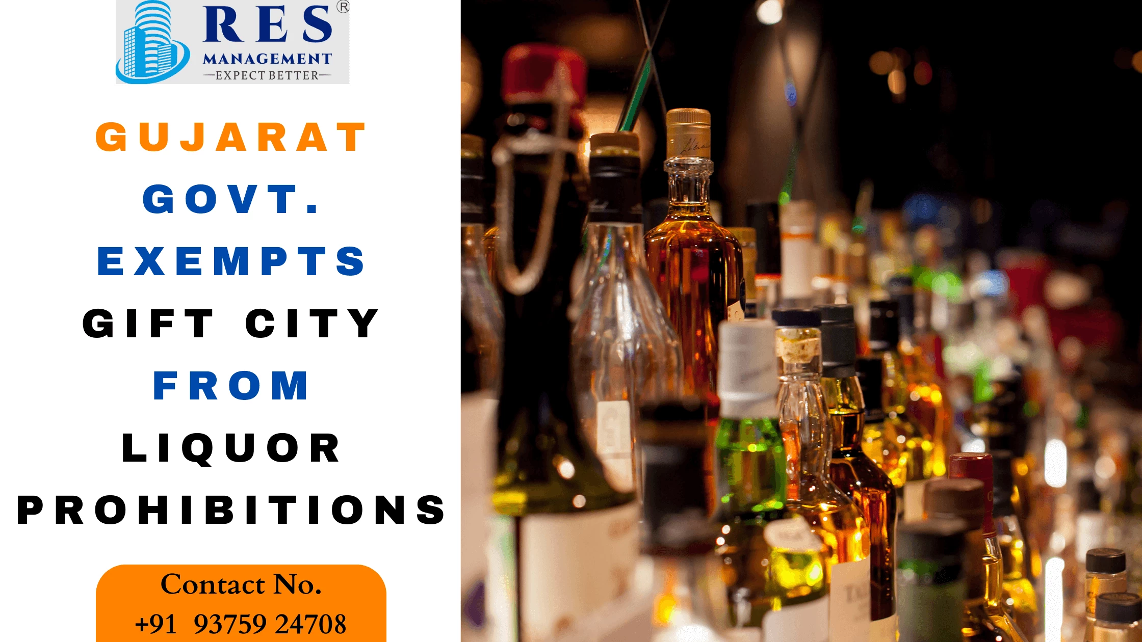 Gujarat Govt. Exempts GIFT City From Liquor Prohibitions